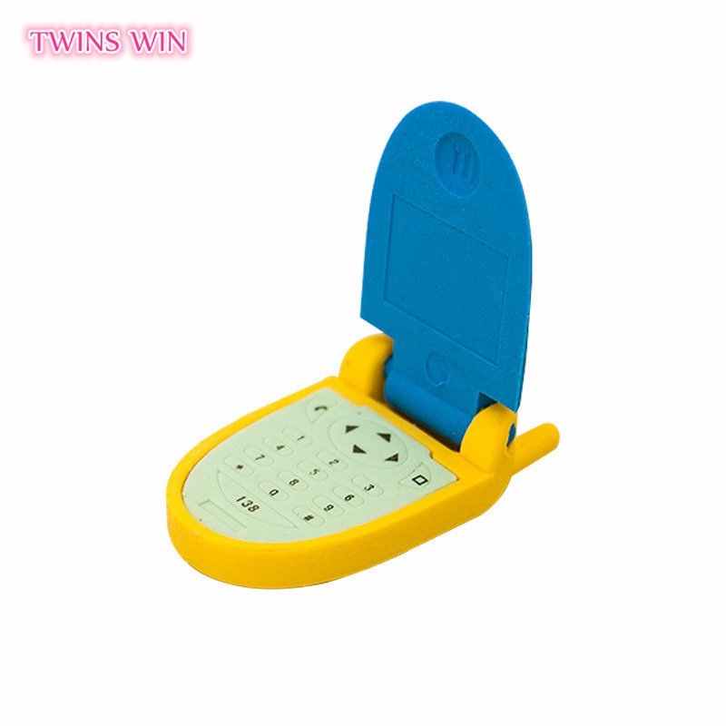 Wholesale School Stationery Prize Christmas Gift Cartoon Flip Phone Design Eraser 759