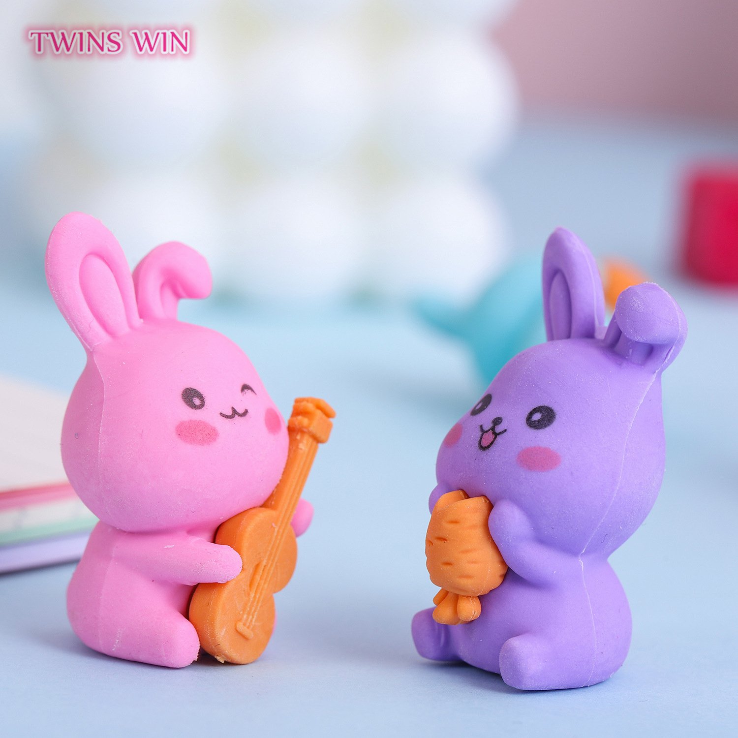 Creative Children's Day Christmas Gift Prize Eraser Student Cartoon Rabbit Eraser 757