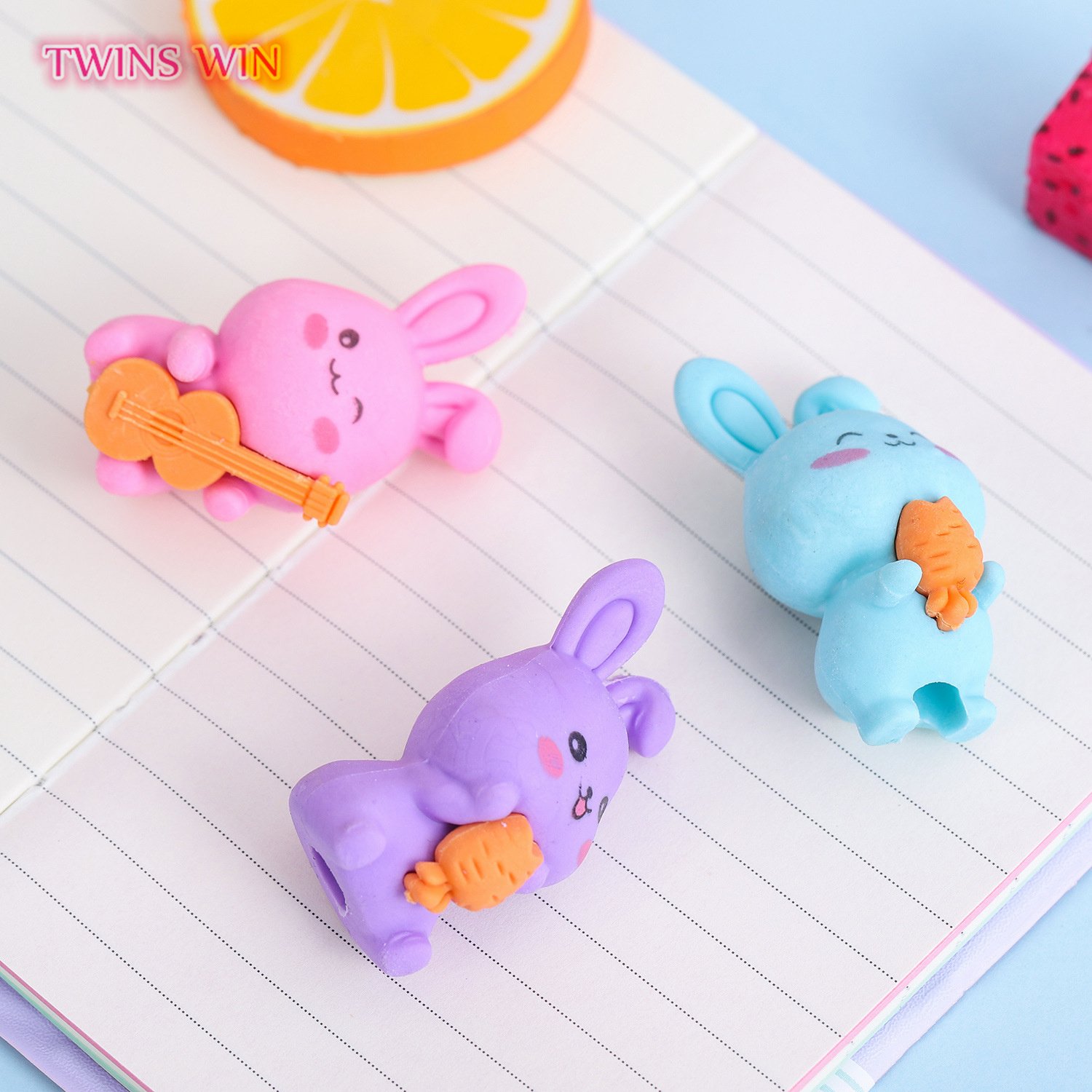 Creative Children's Day Christmas Gift Prize Eraser Student Cartoon Rabbit Eraser 757