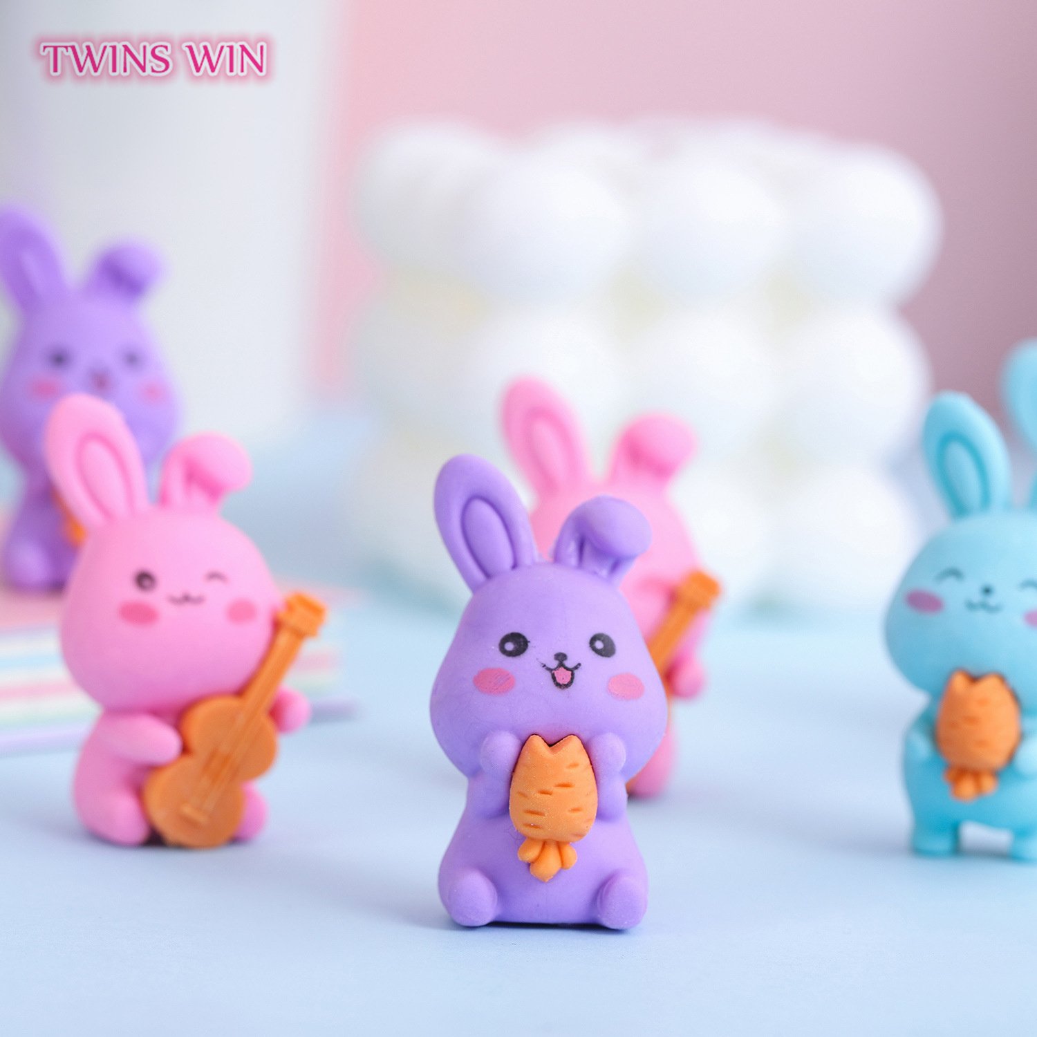 Creative Children's Day Christmas Gift Prize Eraser Student Cartoon Rabbit Eraser 757
