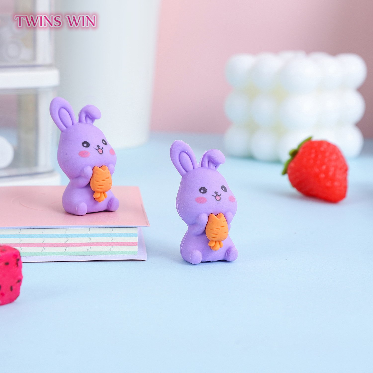 Creative Children's Day Christmas Gift Prize Eraser Student Cartoon Rabbit Eraser 757