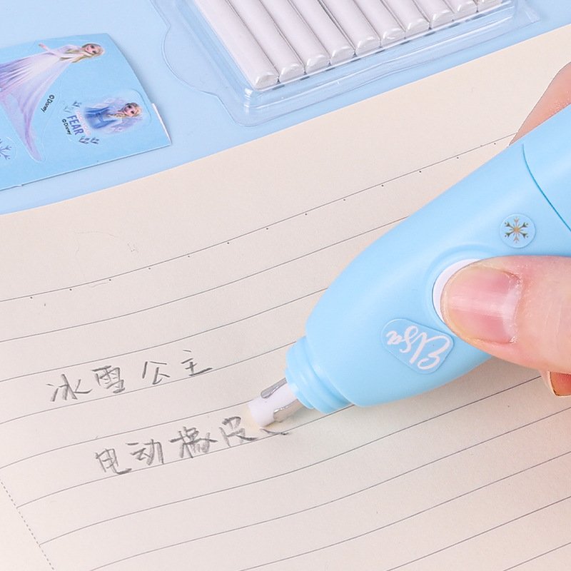 Electric Pencil Eraser Set Children's Promotional Stationery Elementary School Birthday Gift