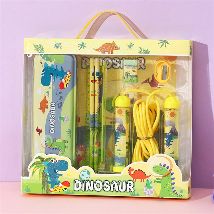 Stationery set gift box for International Children's Day pencil case eraser ruler kawaii kids kids stationery wholesale