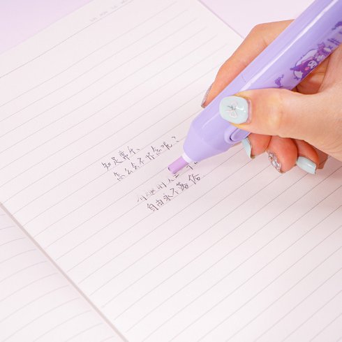 Electric eraser, Kuromi eraser, elementary school pencil, children's drawing exam