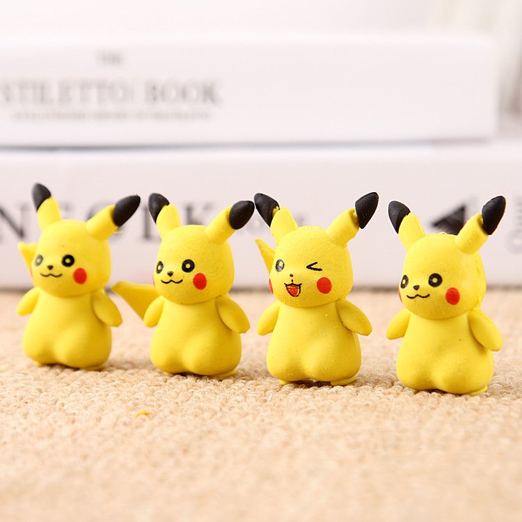 Children's learning stationery manufacturers direct sales new creative 3D cute eraser cartoon Cute eraser
