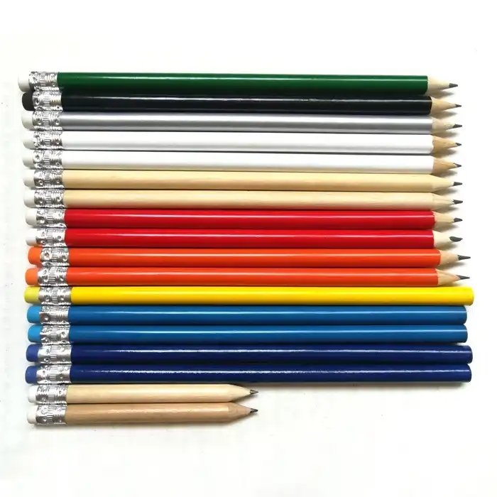 Promotional Gift HB Pencil With Eraser Wood Office School Kids Pencil
