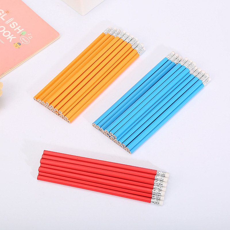 Promotional Gift HB Pencil With Eraser Wood Office School Kids Pencil
