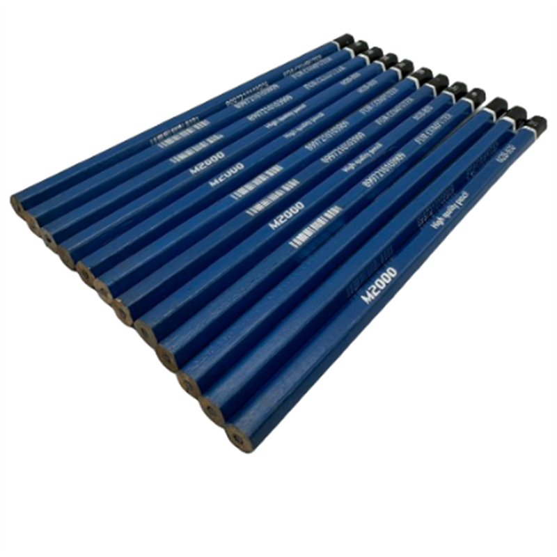 Customizable 2B HB Standard Pencils Classic Design Made from High Quality Materials Resistant to Breakage Hexagonal Shape