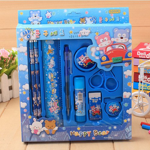 Creative Pencil Children's Stationery Set Gift Box School Supplies Primary School Activity Gift Factory Price