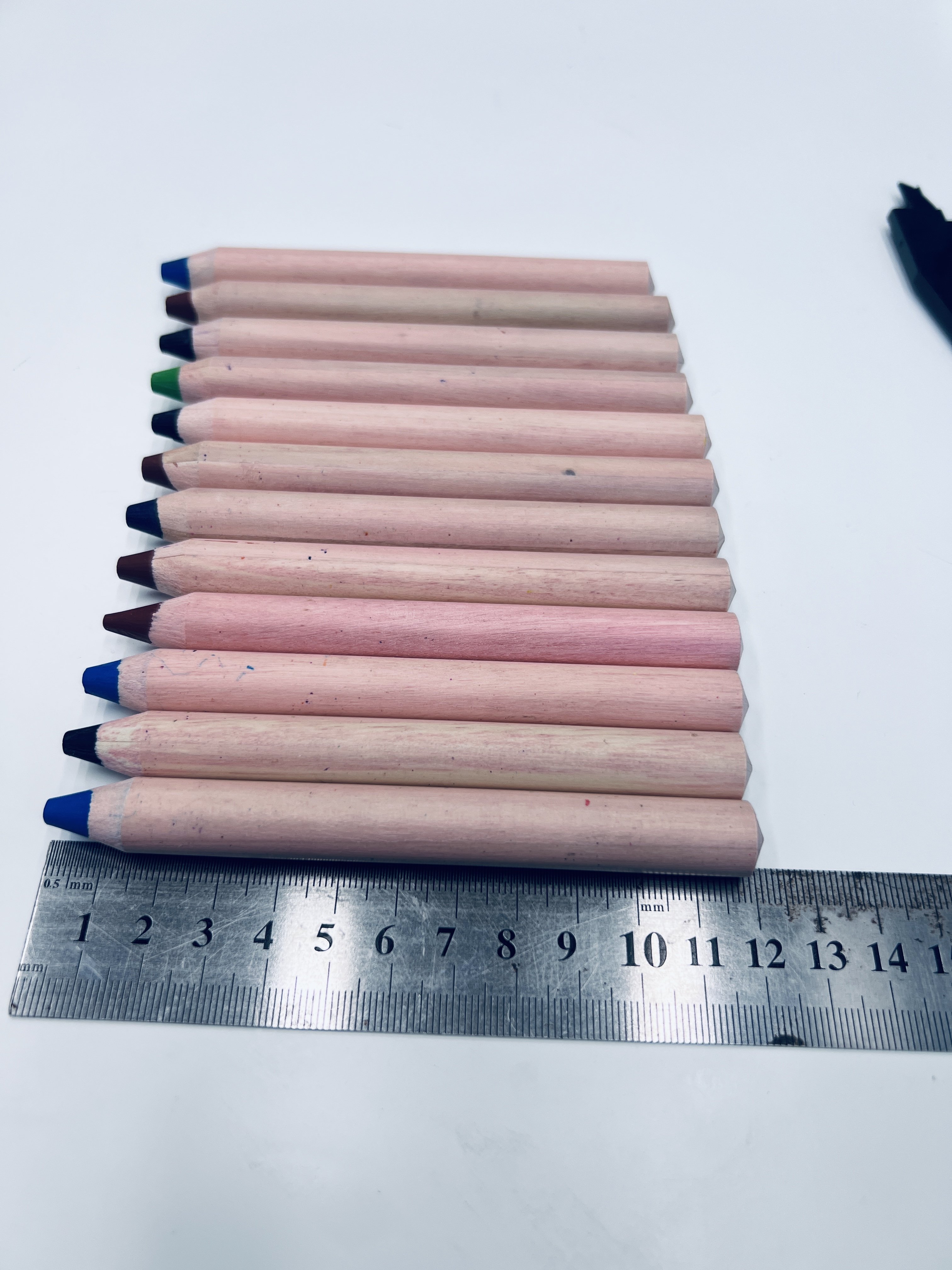 High Quality Large Size 3 In 1 Watercolor pencils Woody Wax Crayons Jumbo Wood Crayons/thick pencils Set For Kids