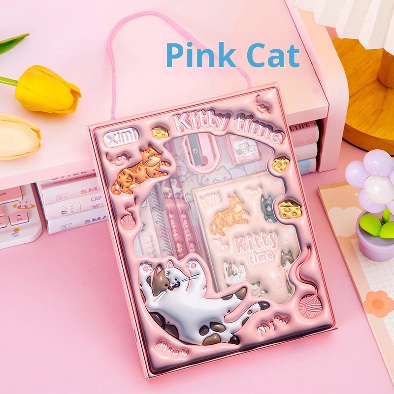 Children's gifts Student stationery set pencil case Kindergarten gift Animal school supplies pen case