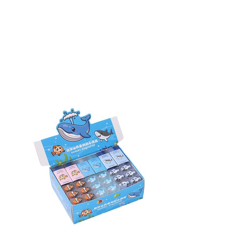 New Children's Cartoon Cuttable Eraser Clean and Multi functional Cuttable Eraser Primary School Kindergarten Prize