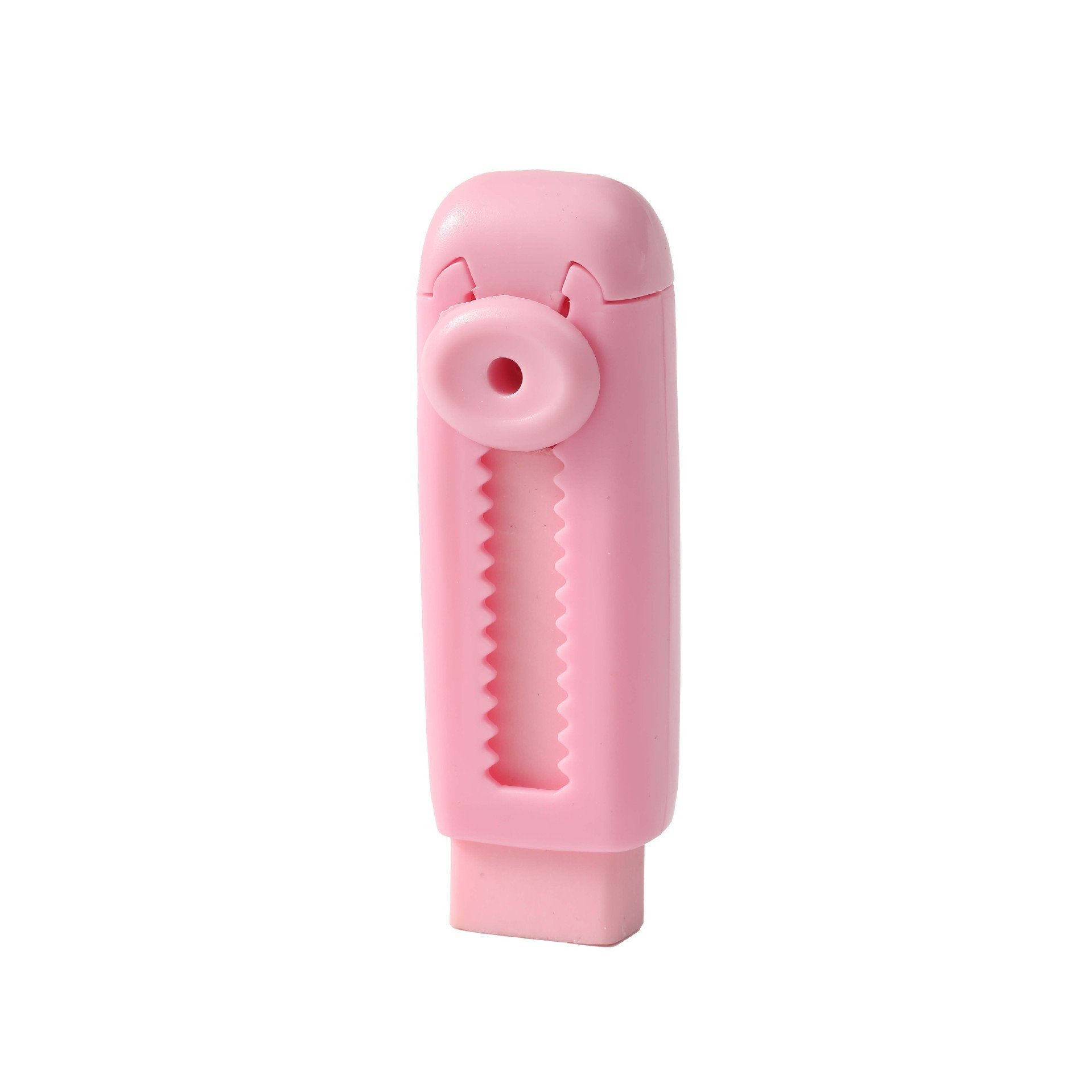 KOMI pink retractable erasers wholesale children's pencil eraser set for kids school supplies beautiful cute silgi custom logo