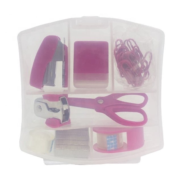 New Design School Office Supplies Mini Stationery Sets With Transparent Box