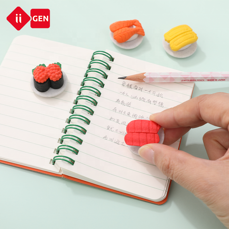IIGEN Wholesale School Office Use Assorted susi erasers Toy Set for Kids Reward Party Favors Pencil Erasers