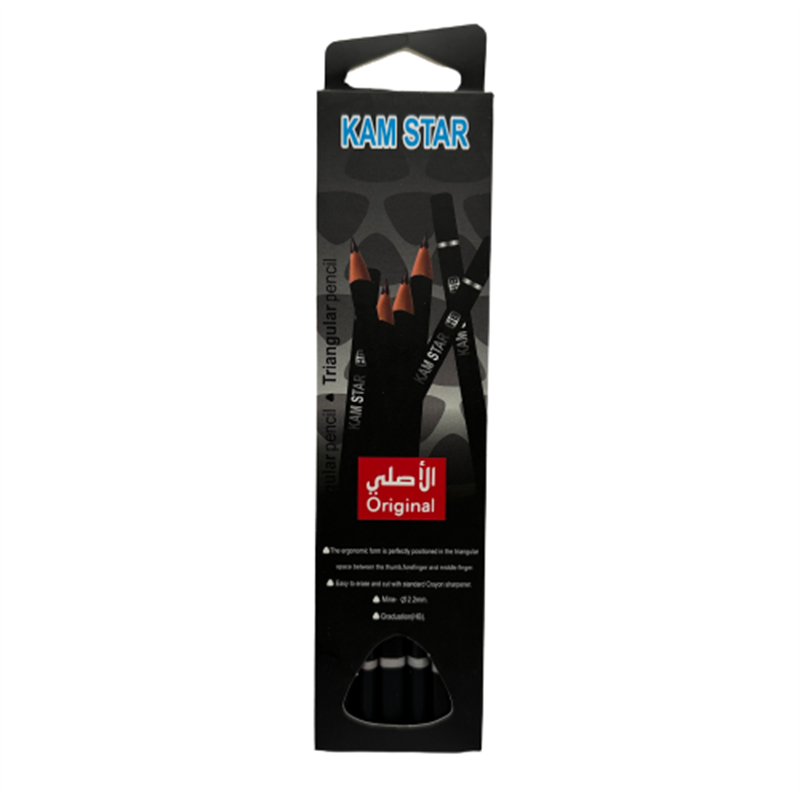 Most Popular Recyclable Comfortable Grip Resistant to Breakage round Wood-Cased Standard Pencils