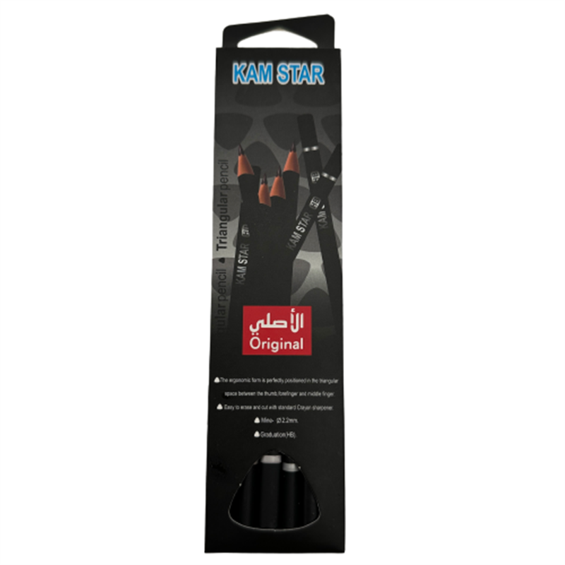 Most Popular Recyclable Comfortable Grip Resistant to Breakage round Wood-Cased Standard Pencils