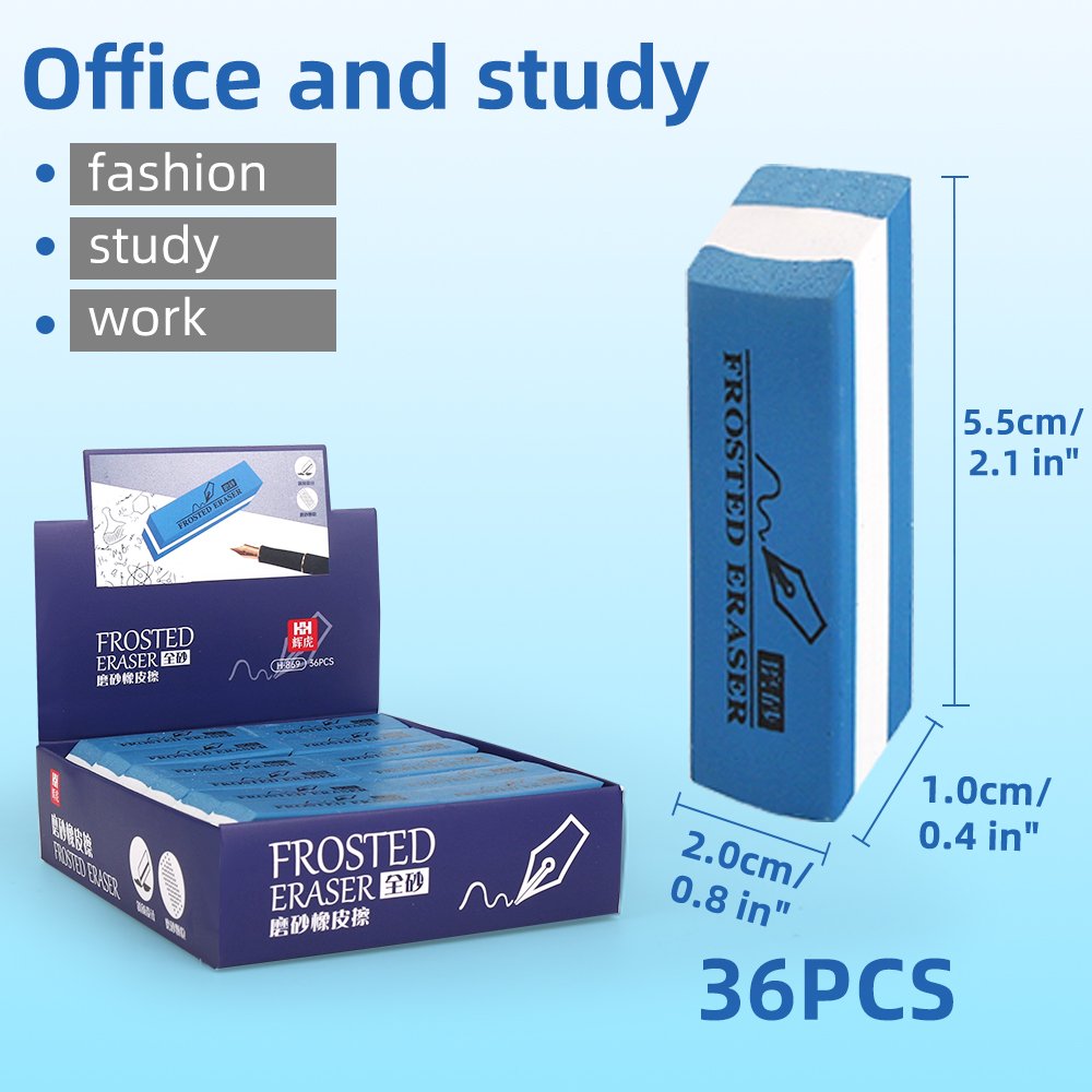 New Arrival School Stationery Ballpoint Pen Ink Eraser Pencil Rubber Eraser Fountain Pen Ink Eraser