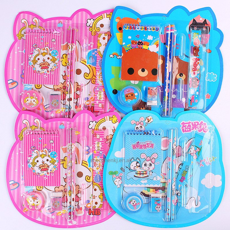 Creative Pencil Children's Stationery Set Gift Box School Supplies Primary School Activity Gift Factory Price