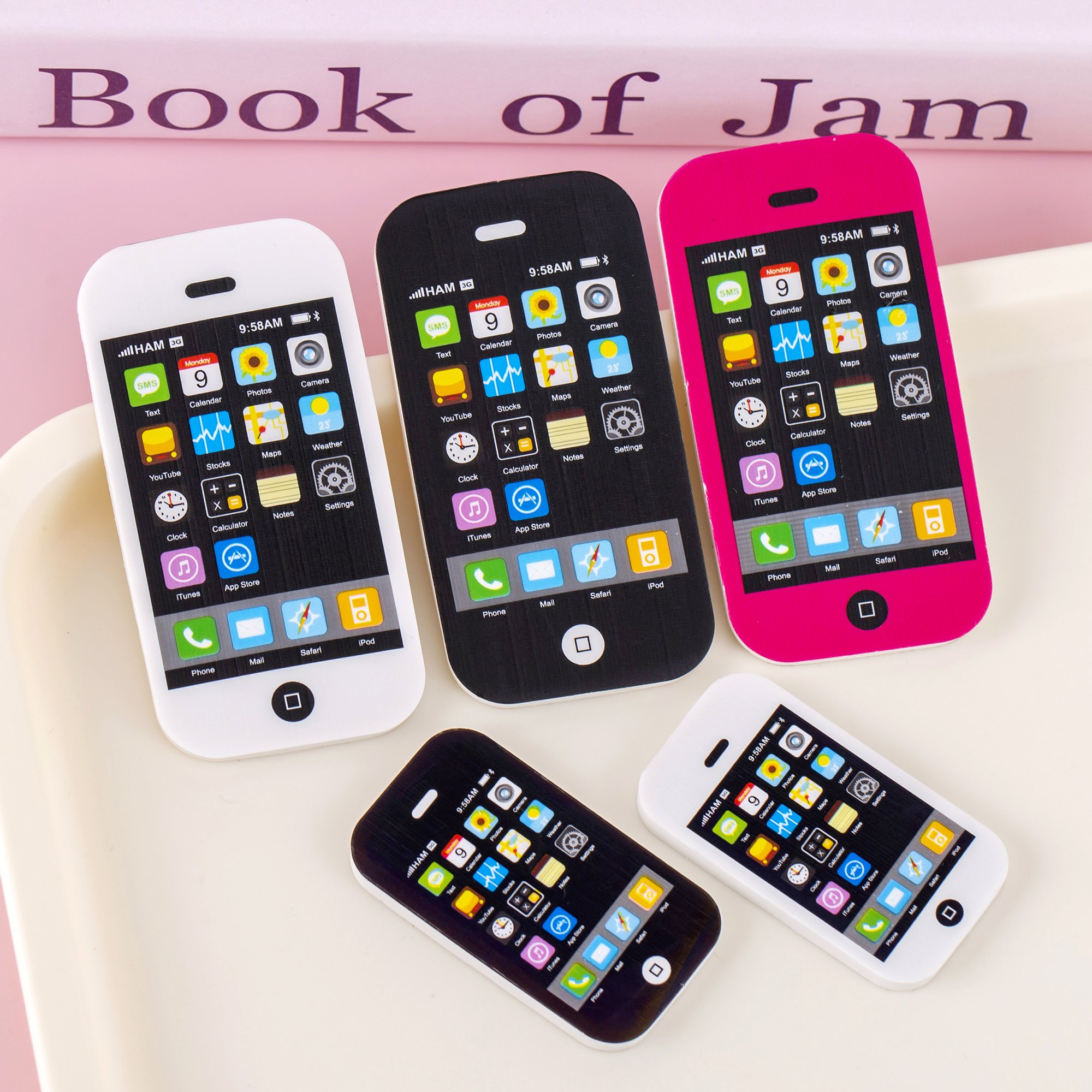 new product ideas 2024 wholesale eraser for kids high quality creative fancy special cute phone children's erasers