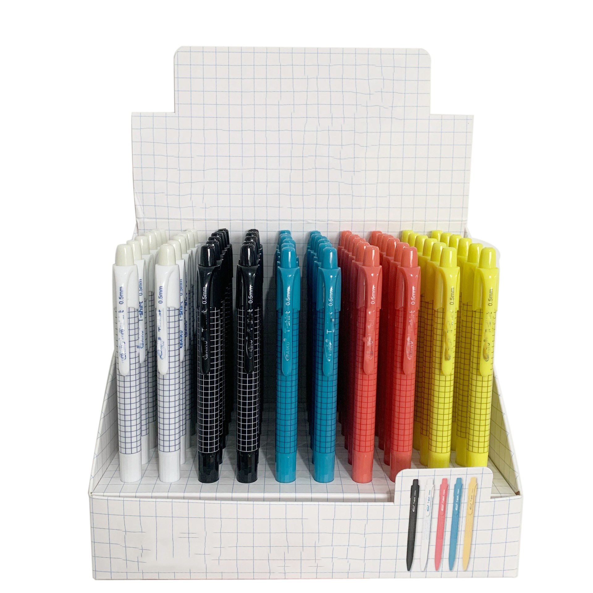Kids Writing Plastic Eraser Pencil Custom Pastel Mechanical Pencil with Soft Rubber Grip