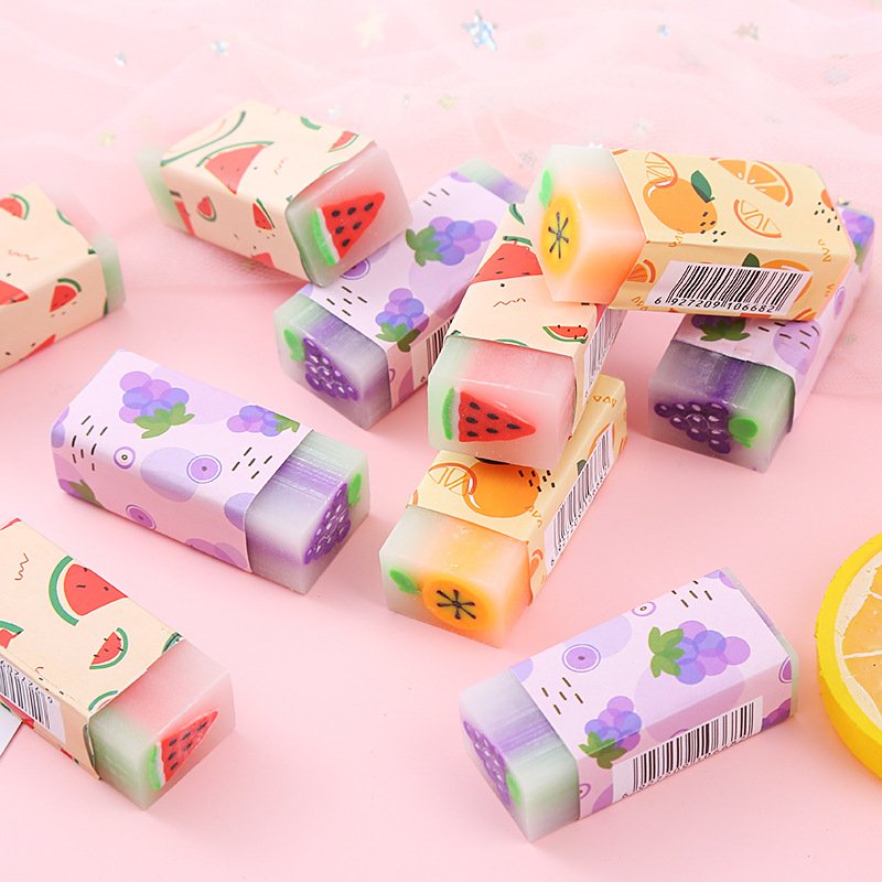 School Cartoon PVC Eraser Magic Eraser Cute Animal Office Stationery Pencil Eraser