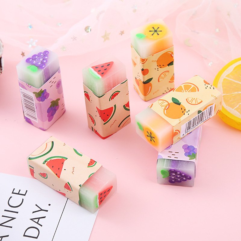 School Cartoon PVC Eraser Magic Eraser Cute Animal Office Stationery Pencil Eraser