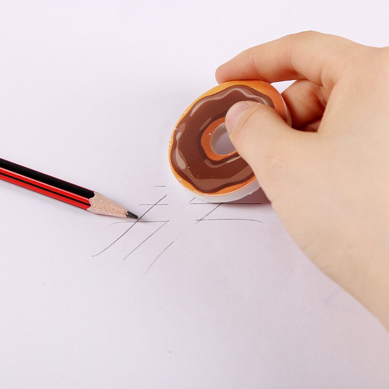 Creative Cartoon Children's Colorful Erasers Fun Stationery Erasers Middle School Student Stationery for School Season