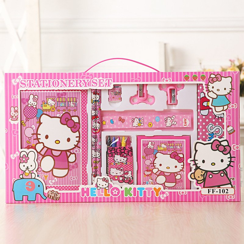 Customized Stationary Gift Set Eco-friendly Stationery Set Cute Pencil Gift Creative Kids Stationery Set School Supplies