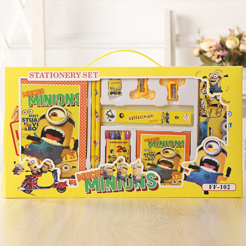 Customized Stationary Gift Set Eco-friendly Stationery Set Cute Pencil Gift Creative Kids Stationery Set School Supplies