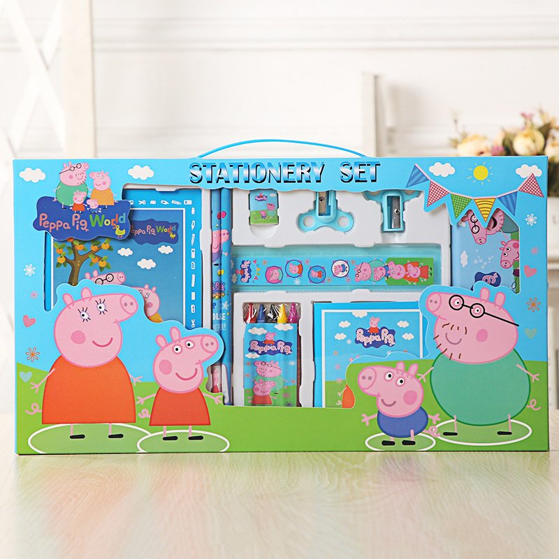 Customized Stationary Gift Set Eco-friendly Stationery Set Cute Pencil Gift Creative Kids Stationery Set School Supplies