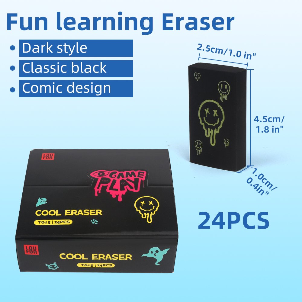 Customized Student Cartoon 4B Eraser Mini Kawaii Eraser