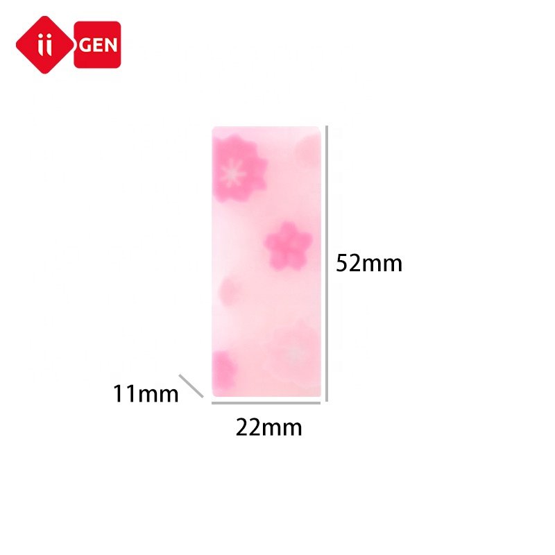 IIGEN plastic cherry blossom cartoon fun children's eraser student exam correction rubber fun eraser