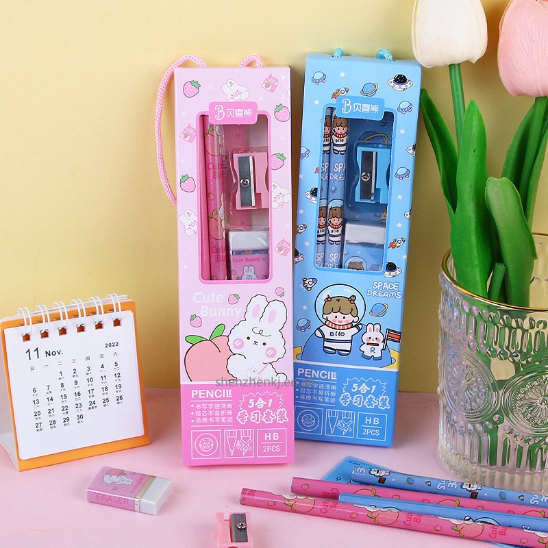 Children's prizes school supplies gift bags student prizes pencils stationery wholesale