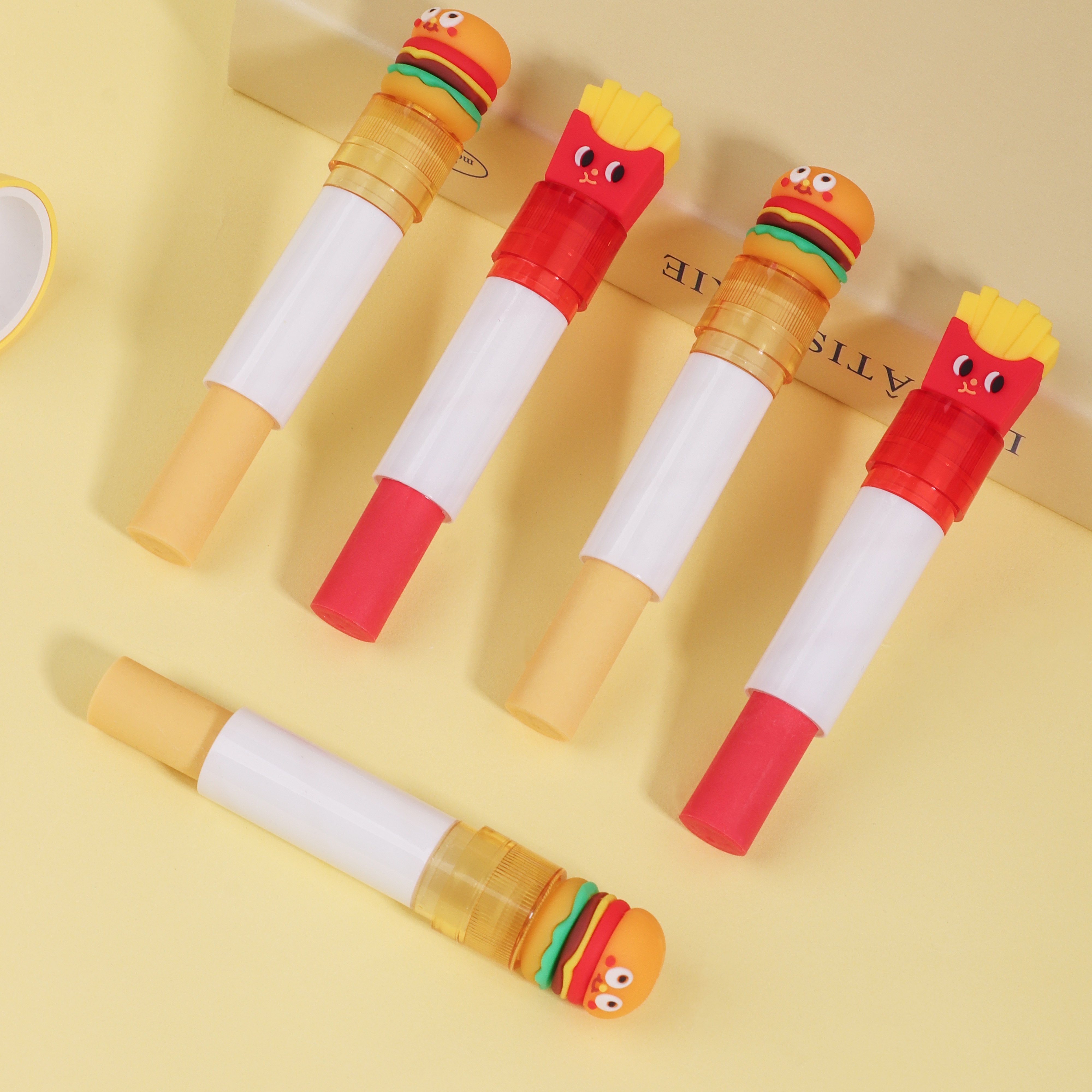 Manufacturer best selling school supplies children fancy cute kawaii 3d cute spiral pencil eraser