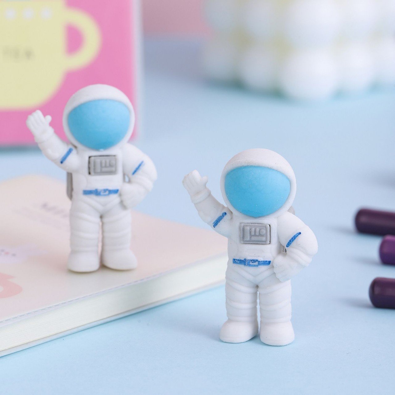 Creative Astronaut Erasers Astronaut Erasers Award Elementary School Students Erasers Clean Without Marks Kindergarten Gift