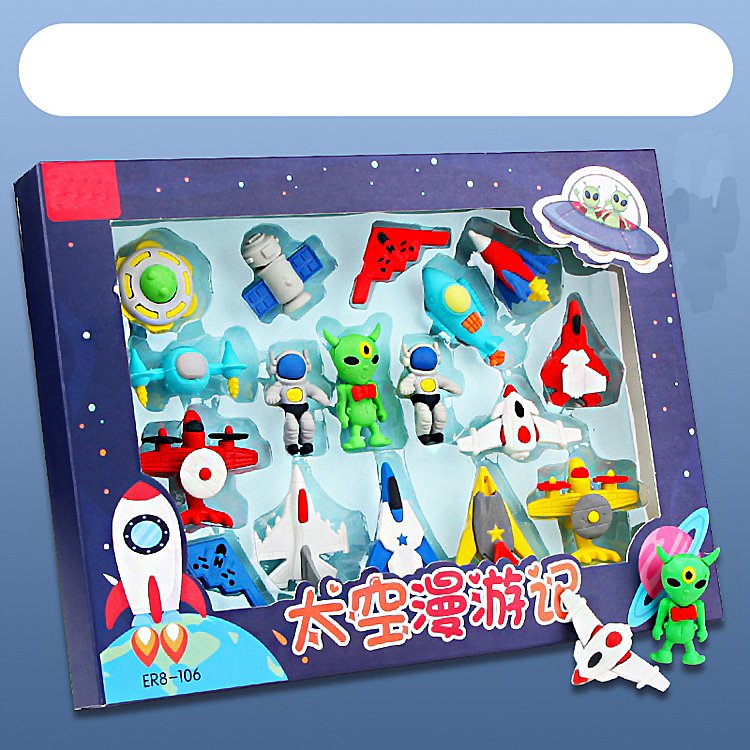 Fashion Custom Hot Sale Creative Eraser For Kids Eraser 3d Combination Eraser