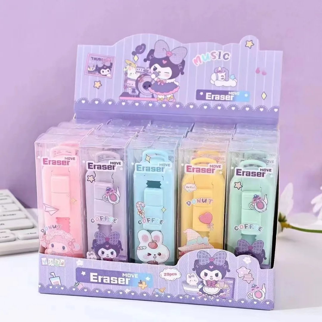 Cute pet cartoon push-pull eraser glue eraser cute eraser student stationery small gift