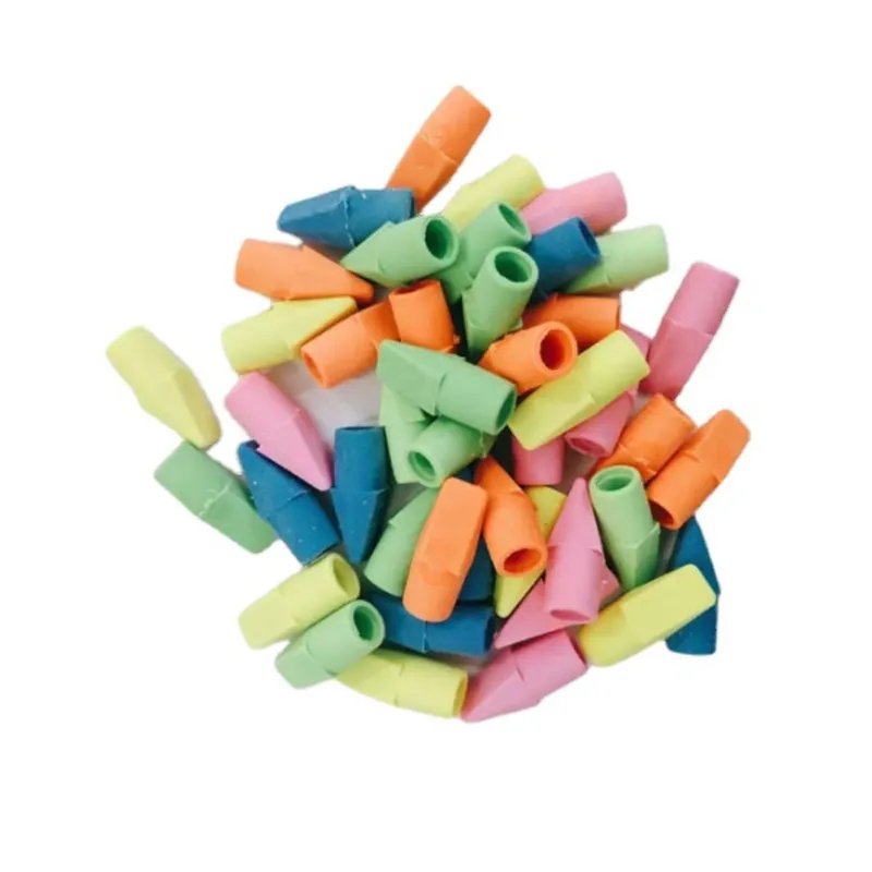 High Quality Cute School Pencil Eraser Soododo 3D Pencil Eraser Topper Shaped Eraser Stationery
