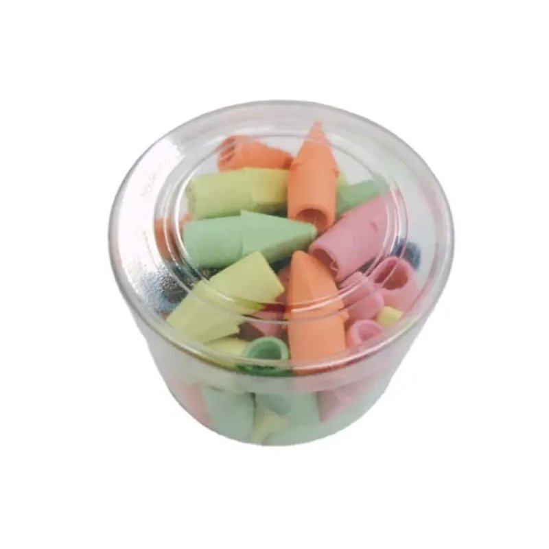 High Quality Cute School Pencil Eraser Soododo 3D Pencil Eraser Topper Shaped Eraser Stationery