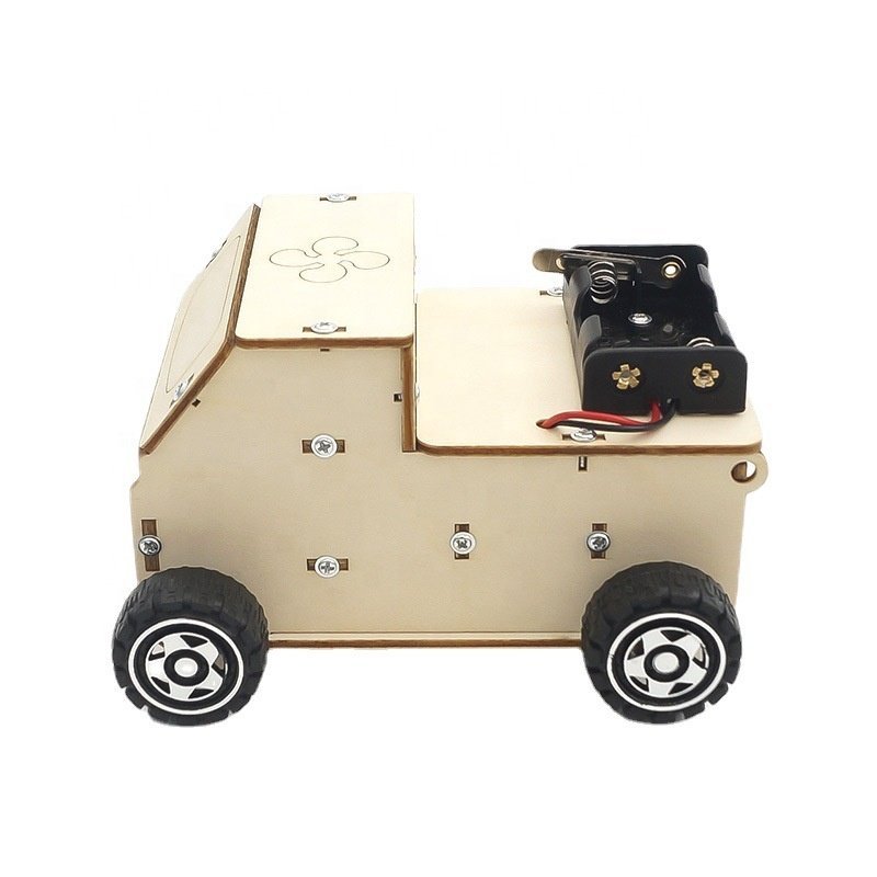 C-39 DlY Vacuum Cleaner Car Children's Handmade Sweeper Garbage Truck Steam Educational Equipment Primary Students Science Toys