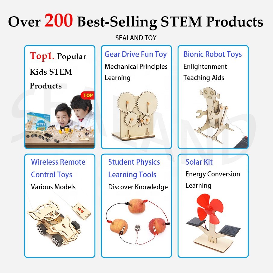 C-39 DlY Vacuum Cleaner Car Children's Handmade Sweeper Garbage Truck Steam Educational Equipment Primary Students Science Toys