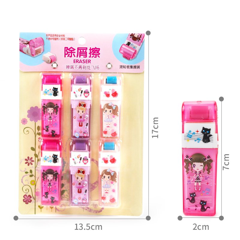 Newest cute eraser, OEM promotional custom shape eraser for office school pencil