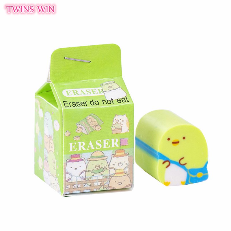 Wholesale Kids Prize Creative Cute Pencil Eraser Student Stationery Cartoon Eraser 721