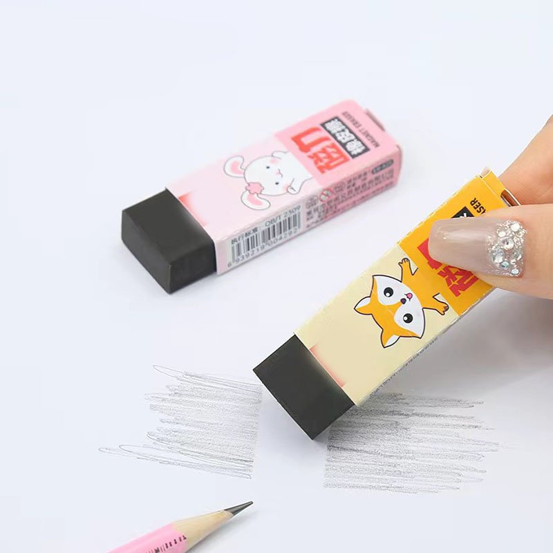 Wholesale Magnetic Type Eraser Kids Rubber Pencil Erasers with Magnets for Students Kids