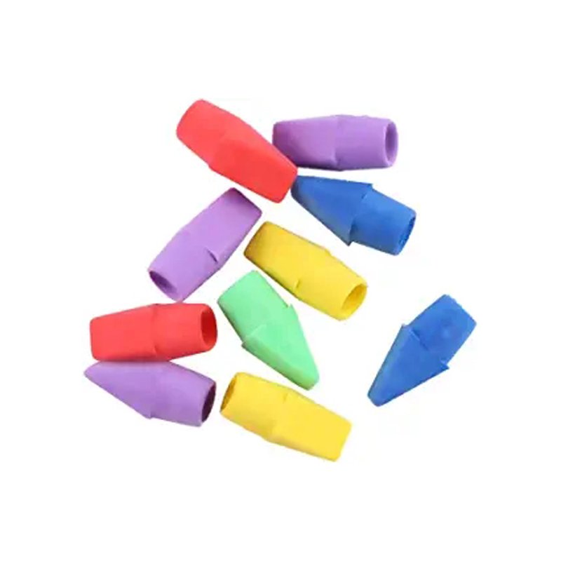 Pencil Eraser Topper Custom Cheap School Students Kids Mini TPR Rubber Eraser