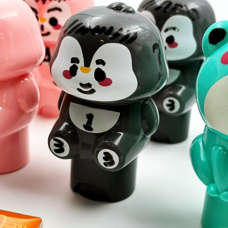 2024 Cute Animal S Magic Seal Stamp Set Waterproof Plastic Educational Children's Gift Toy