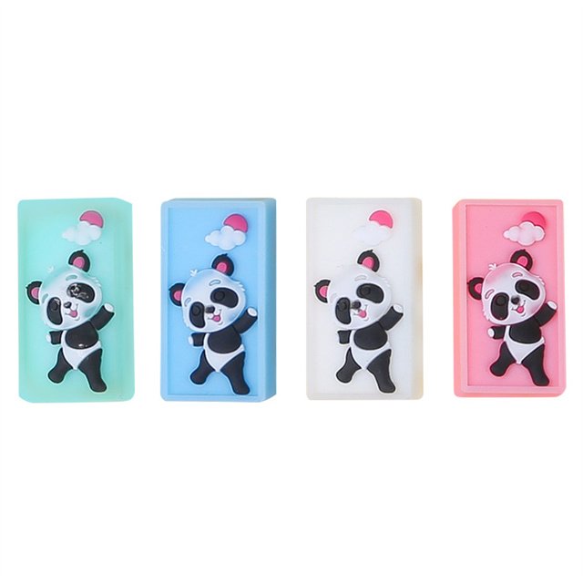 Wholesale Kawai lovely cartoon rubber pencil eraser for children, students