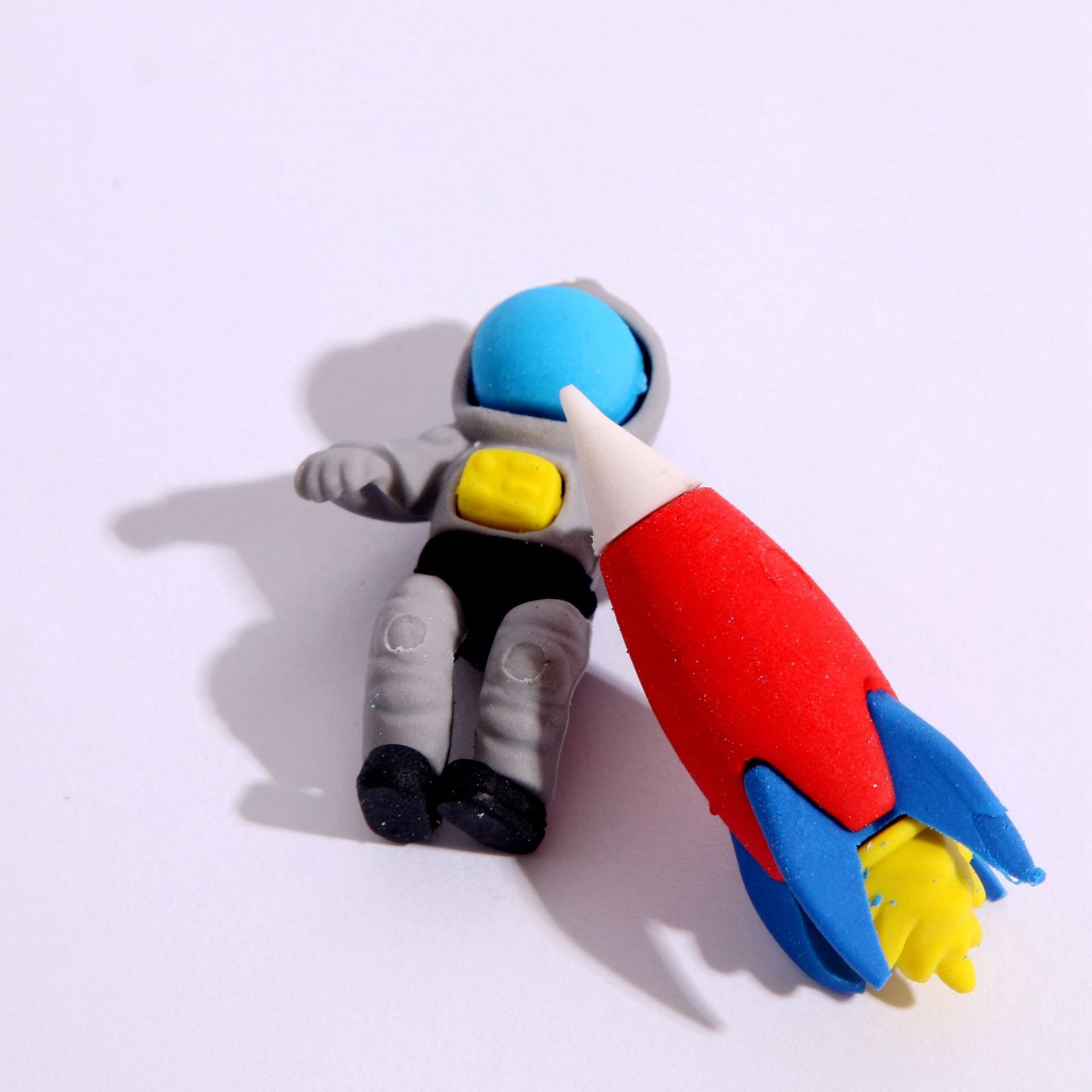 Children's Eraser Stationery set Eraser cartoon Creative stationery Space eraser prizes for elementary school students
