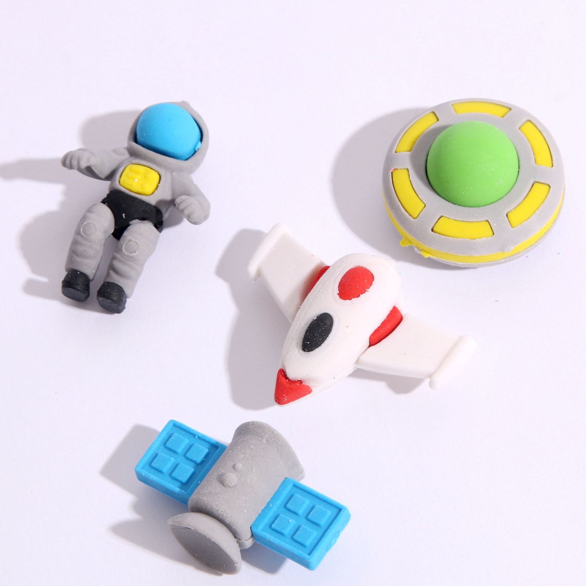 Children's Eraser Stationery set Eraser cartoon Creative stationery Space eraser prizes for elementary school students